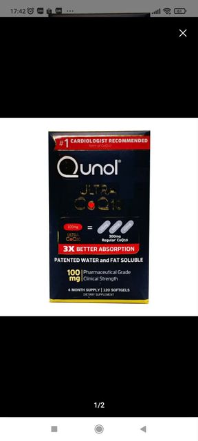 CoQ10 Qunol Ultra