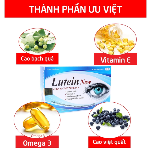 Vi&ecirc;n Uống Bổ Mắt