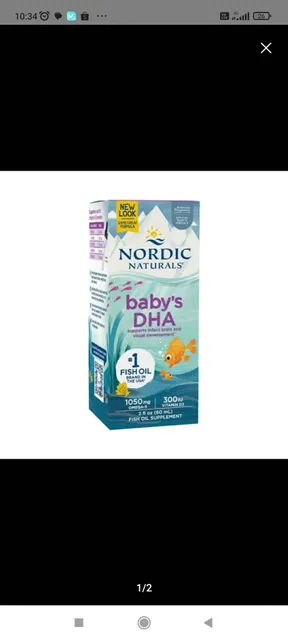 Baby Dha Nordic, Naturals MY HO TRO DHA cho b&eacute;
