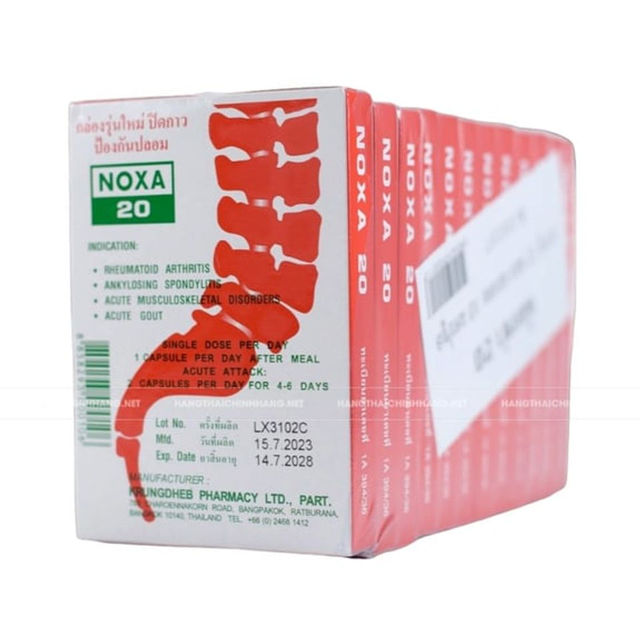 Bộ 12 hộp Vi&ecirc;n Xương Khớp Noxa Th&aacute;i Lan - Sản phẩm