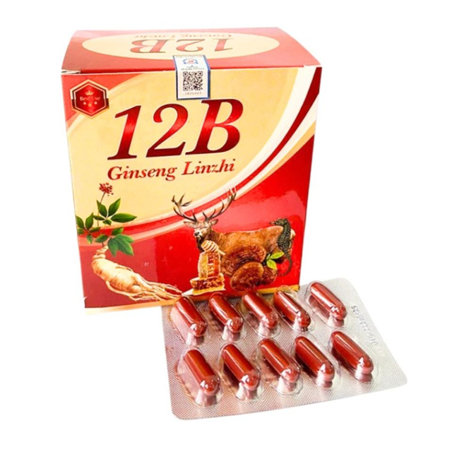 Vi&ecirc;n Uống 12B Ginseng Linzhi