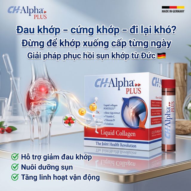 CH-Alpha Plus sản phẩm collagen