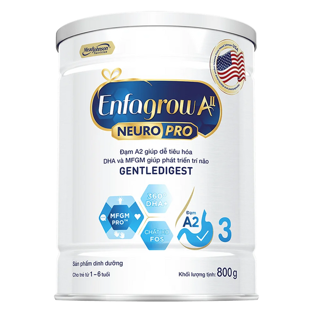 Sữa Enfagrow A2 NeuroPro số 3 800g