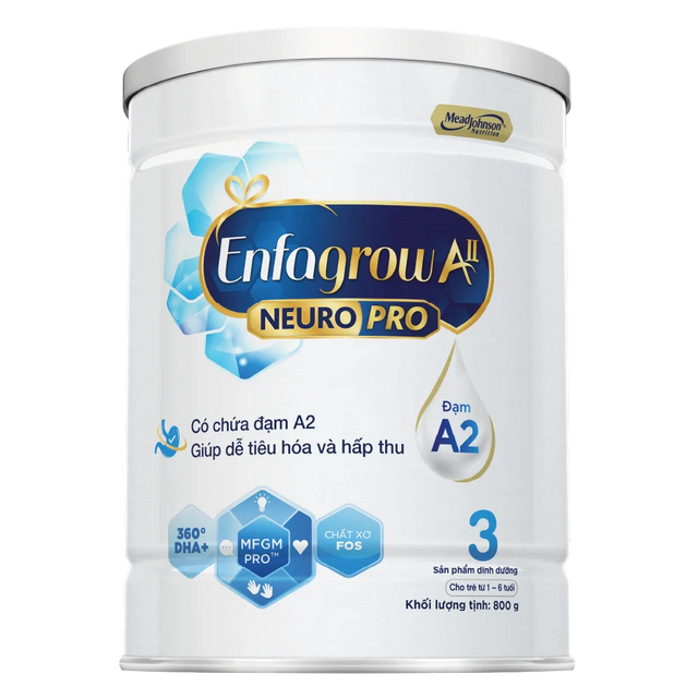 Sữa Enfagrow A2 NeuroPro số 3 800g