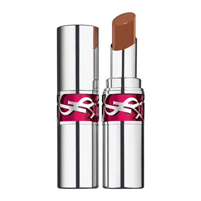 Son Dưỡng YSL Rouge Volupte Candy Glaze 03 Cacao No Boundary M&agrave;u Đỏ N&acirc;u