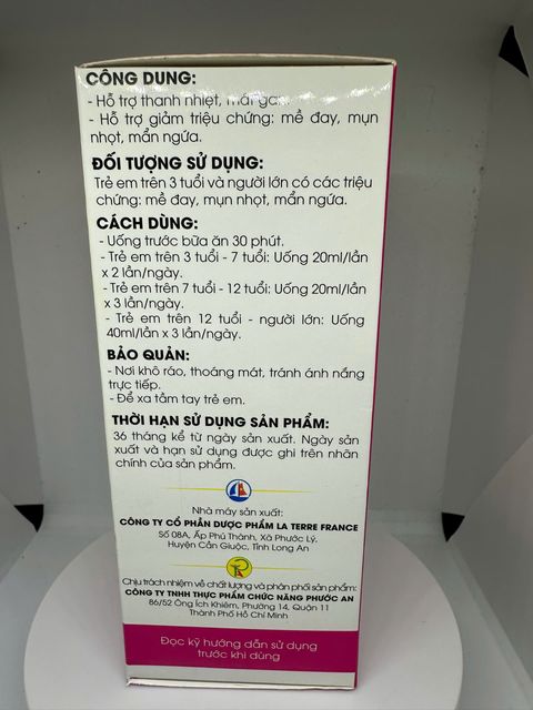 M&aacute;t Gan Thanh Nhiệt Phước An