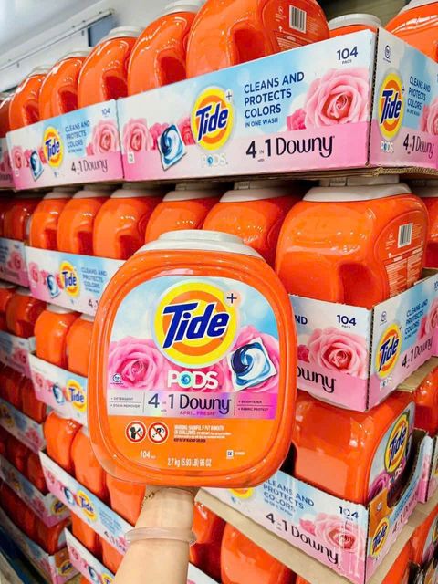 Vi&ecirc;n Giặt Quần &Aacute;o Tide Pods