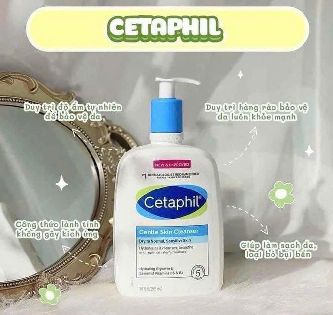 Sữa Rửa Mặt Cetaphil Gentle Cleanser