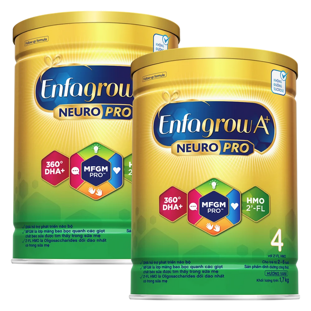 Combo 2 Enfagrow A số 4 1700g 2flex