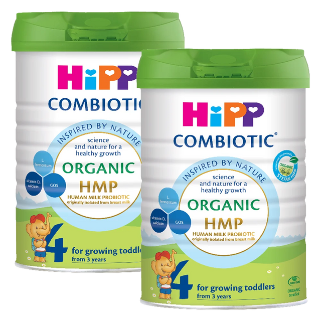 Combo 2 Sữa HiPP Organic Combiotic số 4