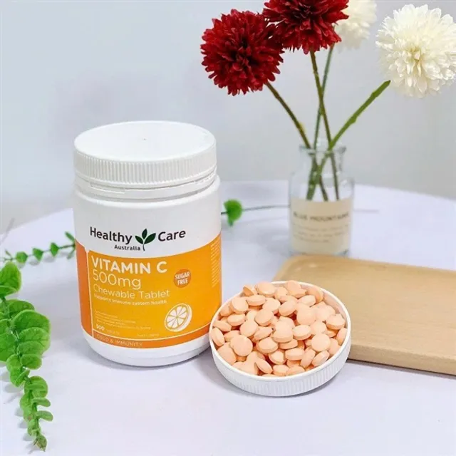 Vitamin C 500mg Healthy Care 120 vi&ecirc;n