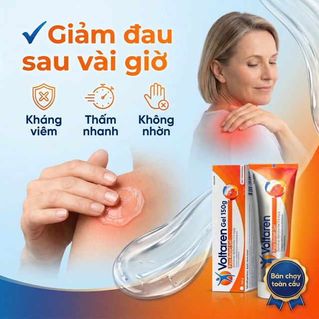 Gel xoa b&oacute;p Voltaren Emulgel