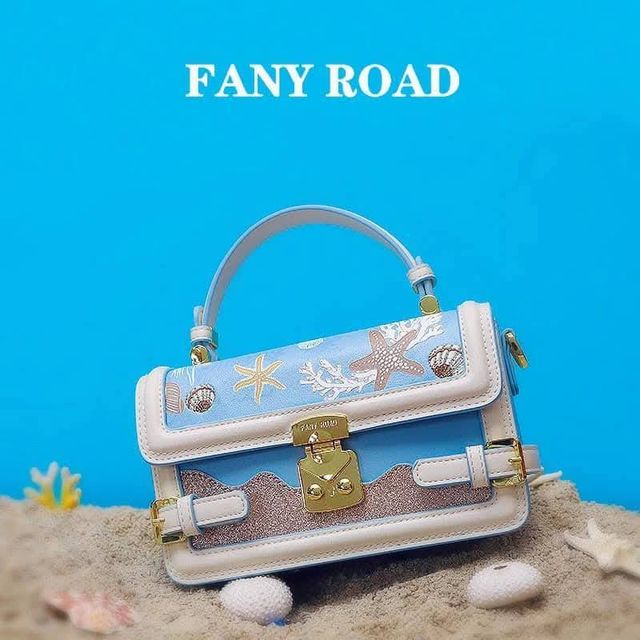 T&uacute;i cốp sao biển nh&agrave; FANY dễ thương, sang trọng