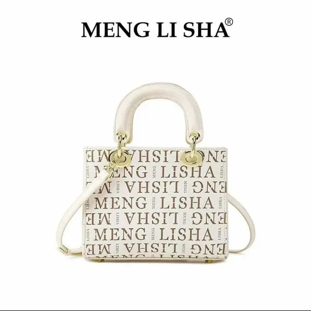 H&agrave;ng V.I.P LIMITED - T&uacute;i x&aacute;ch Nữ MENGLISHA M&agrave;u Trắng