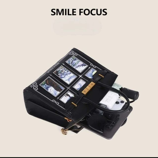 T&uacute;i x&aacute;ch SMILE FOCUS - họa tiết cổ điển