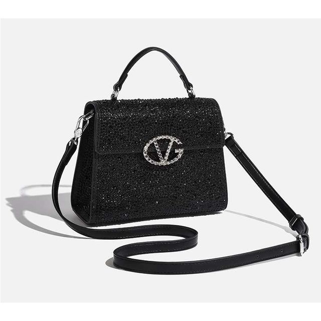 T&uacute;i x&aacute;ch Nữ Bling Bling VALEN.T.INO Da Thật Nhỏ cầm tay, đeo ch&eacute;o SANG TRỌNG