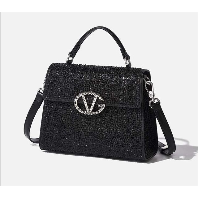 T&uacute;i x&aacute;ch Nữ Bling Bling VALEN.T.INO Da Thật Nhỏ cầm tay, đeo ch&eacute;o SANG TRỌNG