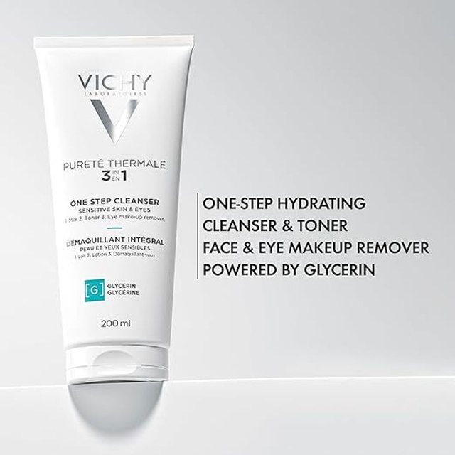Sữa Rửa Mặt Tẩy Trang 3 Trong 1 Vichy Purete Thermale