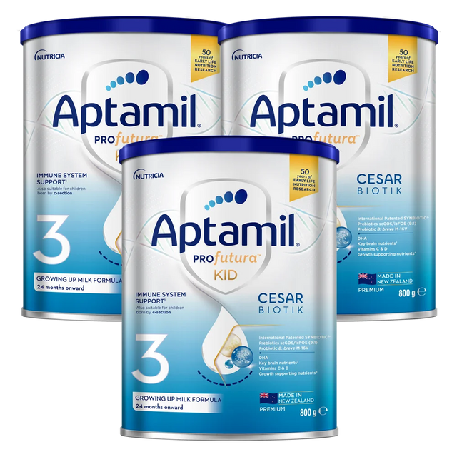 Combo 3 sữa Aptamil Profutura KID Cesarbiotik 3