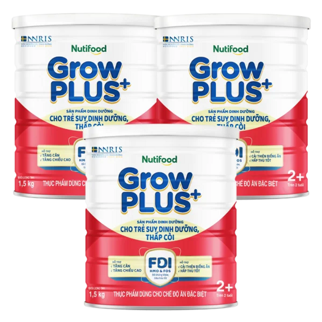 Sữa GrowPLUS+ Đỏ 1.5kg
