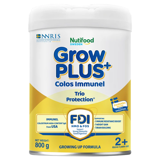 Sữa GrowPLUS+ Colos Immunel 2+ hương vị