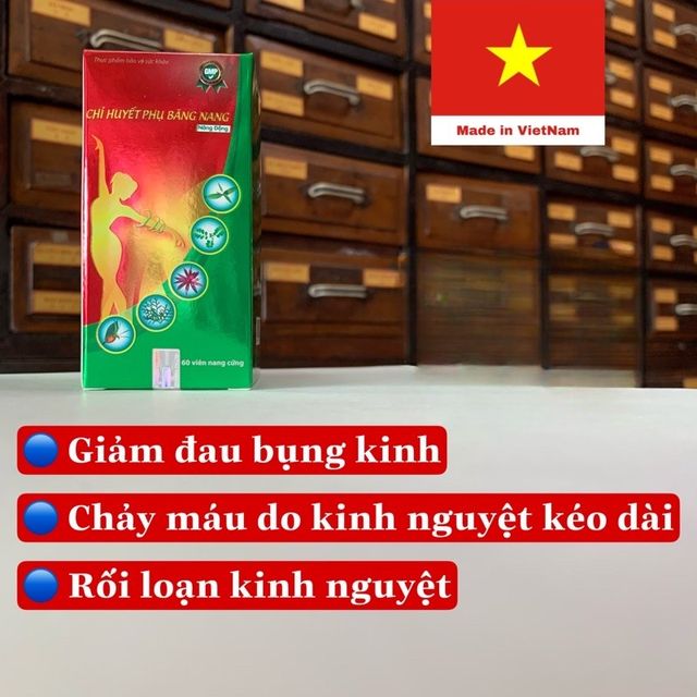 Chỉ Huyết Phụ Băng Nang - Điều h&ograve;a kinh nguyệt