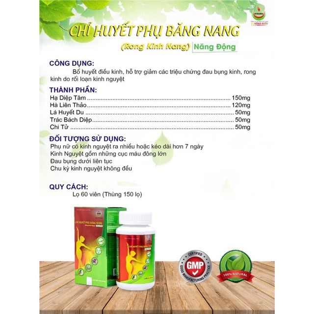 Chỉ Huyết Phụ Băng Nang