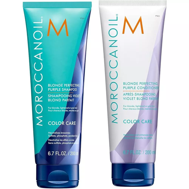 Bộ Gội Xả T&iacute;m Khử V&agrave;ng Moroccanoil