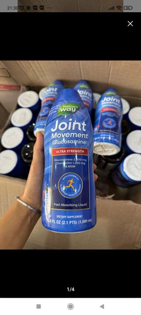 Hỗ trợ xương khớp Glucosamine dạng nước Joint Movement 1000ml - h&igrave;nh ảnh 1