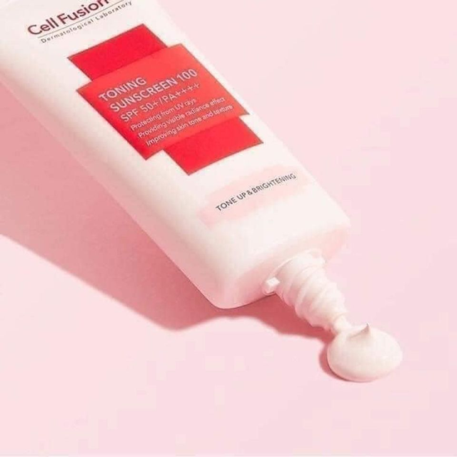 Kem Chống Nắng Cell Fusion C Toning Sunscreen 100