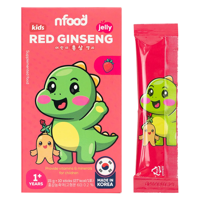 Thực phẩm bổ sung thạch hồng s&acirc;m trẻ em NFood