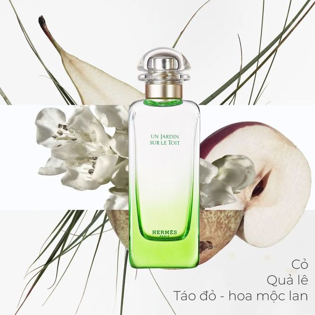M&ugrave;i hương nước hoa Unisex Herm&egrave;s Un Jardin Sur Le Toit