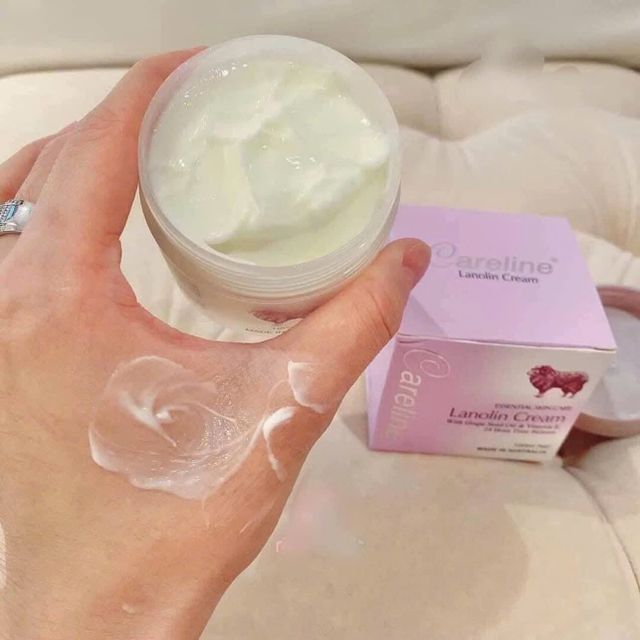 Kem Dưỡng Cừu T&iacute;m Lanolin Careline 100ml