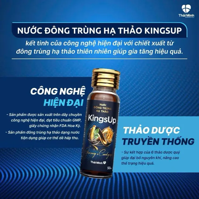 Nước Đ&Ocirc;NG TR&Ugrave;NG HẠ THẢO KingsUp Th&aacute;i Minh