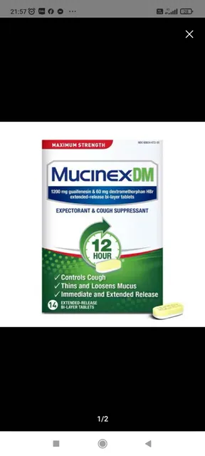 Mucinex DM Maximum Strength