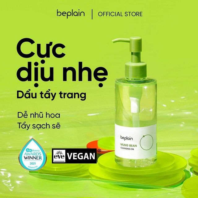Dầu tẩy trang BEPLAIN Mung Bean Cleansing Oil