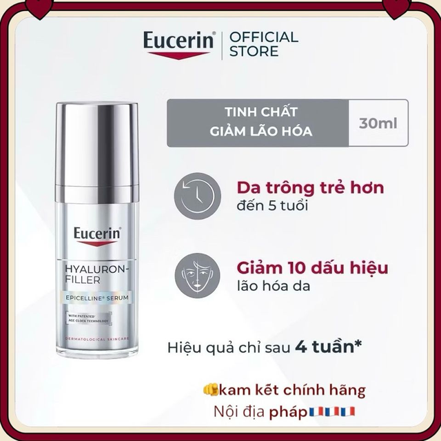 Tinh Chất Eucerin Hyaluron-Filler 30ml