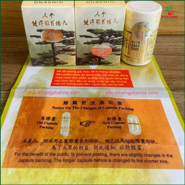 Viên Uống Tăng Cân Ginseng Kianpi Pil