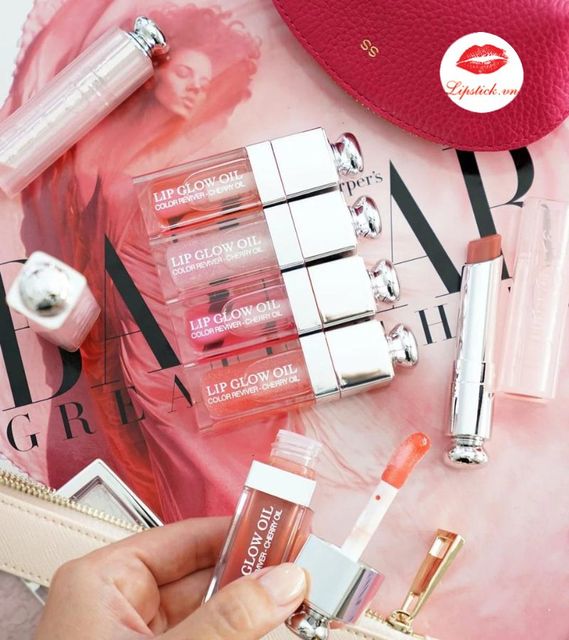 Son Dưỡng Dior Addict Lip Glow Oil 081 Latte Màu Nude