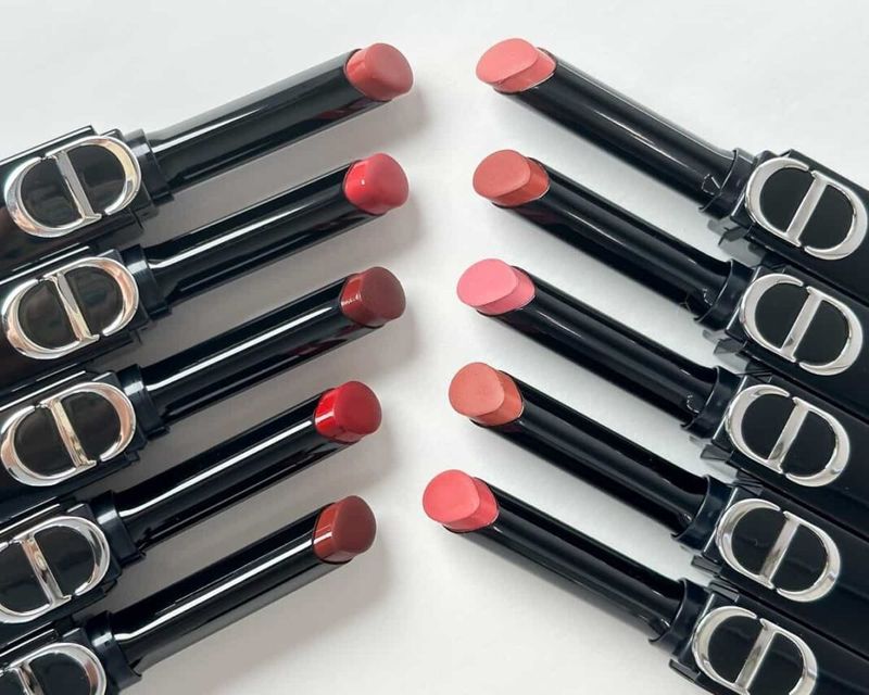 Son Dior Rossetti Rouge Dior On Stage 880 Red Fate Shine