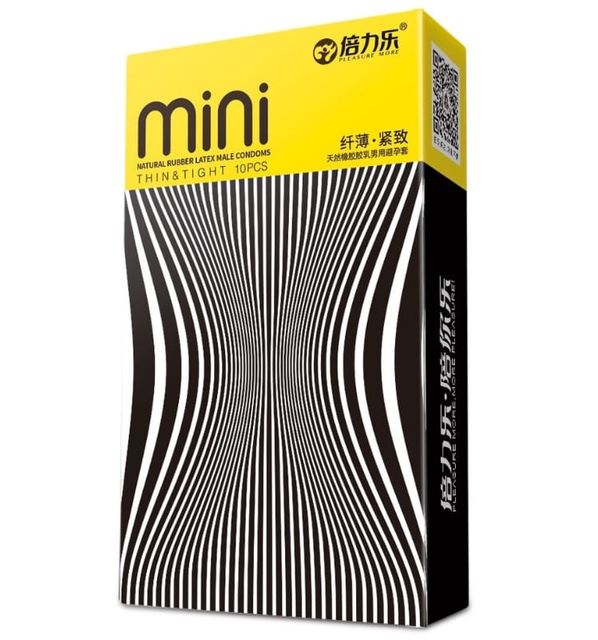 Bao cao su Mini Vàng Mỏng size 46mm