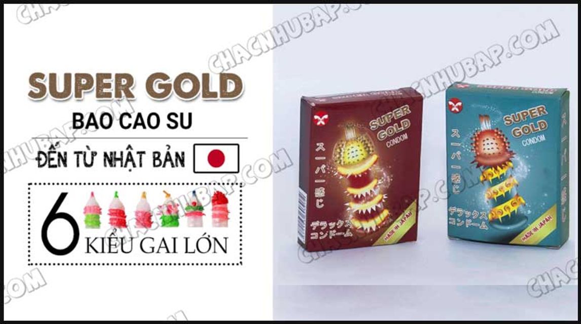 Bao cao su Gold Gai Gân
