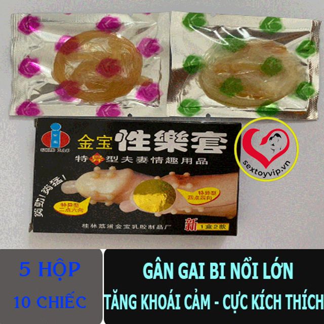 Bao cao su Gold Gai Bi Hộp 20 cái Chính hãng