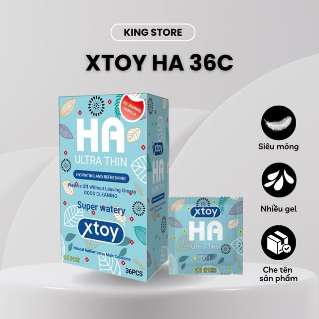 Bao Cao Su Siêu Mỏng Xtoy HA Utrathin