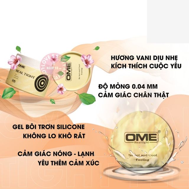 Bao Cao Su Ome Real Tight Feeling