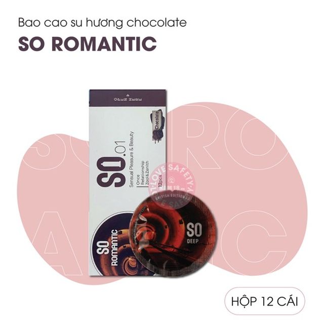 Bao Cao Su Hương Chocolate SO Romantic