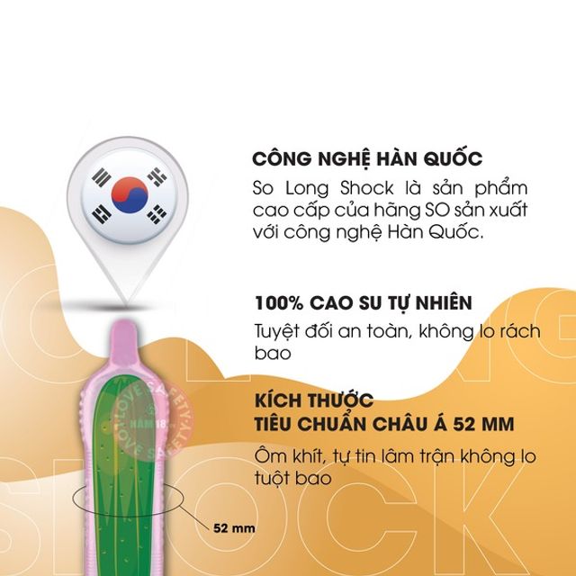 Bao Cao Su Kéo Dài Thời Gian SO Long Shock