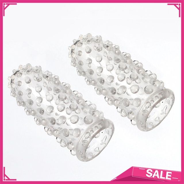 (Nhập khẩu) Bao Cao Su Ngón Tay Gai Nổi Lớn Aichao A Spot 5 Hộp 1 cái - hình ảnh thực tế
