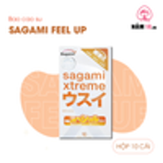 (Nhập khẩu) Bao Cao Su Siêu Mỏng Sagami Xtreme Super Thin Hộp 10 cái