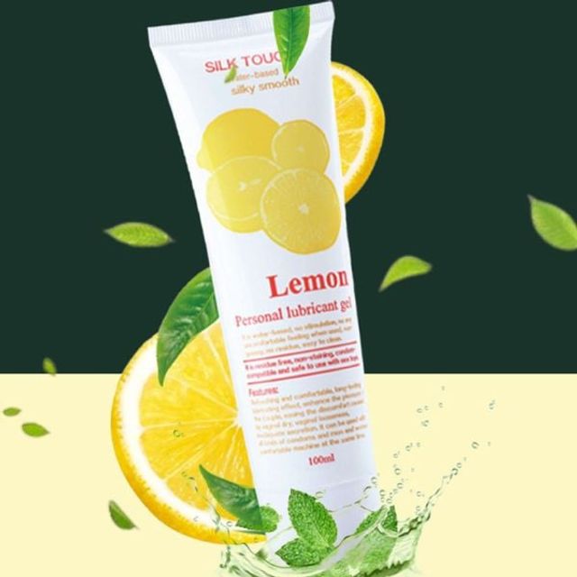 Gel Bôi Trơn Silk Touch Lemon 100ml